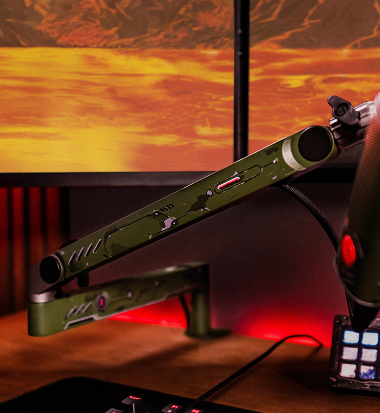 Wave Mic Arm LP - DOOM™: The Dark Ages Edition | Mic Boom Arm for